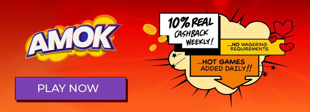 Amok Casino No Deposit Bonus Codes